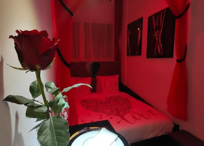 Apartament Romantic Le Red Diamond Pierre-Bénite